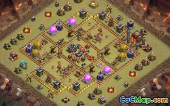 Best TH10 Clash of Clans Base Layouts with Links #46842