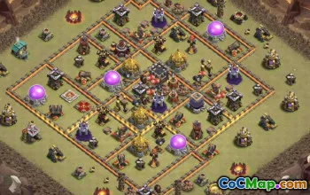 Top TH10 Clash of Clans Base Layouts & Links #46875