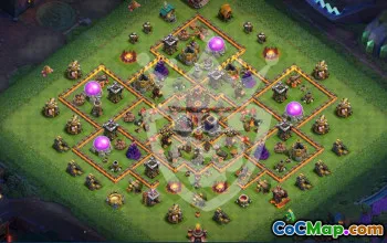 Top TH10 Clash of Clans Base Layouts & Links #48173