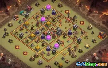 Top TH10 Base Layouts for Clash of Clans #48381