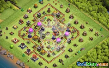 Top TH10 CoC Base Layouts with Copy Links #48659