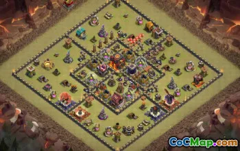 Top Town Hall 10 Base Layouts for Clash of Clans #49654