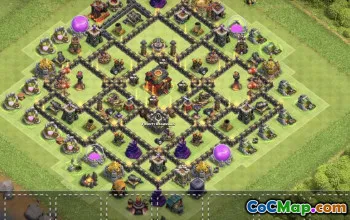 Top Town Hall 10 Clash of Clans Base Layouts #49930