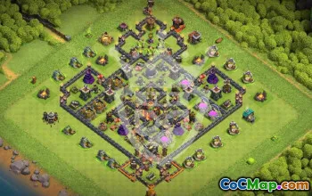 Top CoC T-H10 Base Layouts with Copy Links #50118