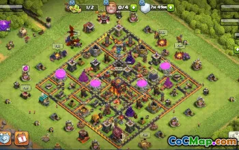 Top Town Hall 10 Base Layouts with Copy Links #50882