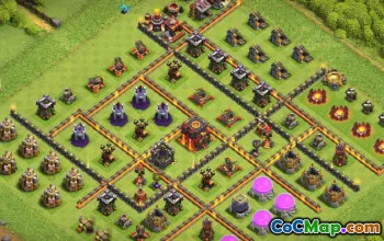 Top Town Hall 10 Base Layouts with Copy Links #51181