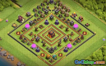 Best TH10 Clash of Clans Base Layouts #51249