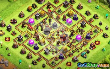 Top Town Hall 10 Clash of Clans Base Layouts #51447