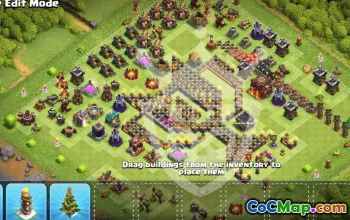 Town Hall 10 Copy Base Layouts for CoC #55137