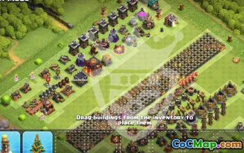 Top Town Hall 10 Base Layouts with Copy Link #55236