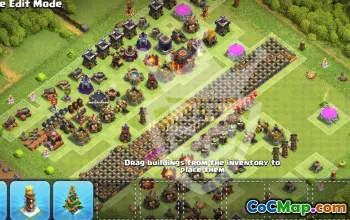 Top Town Hall 10 Clash of Clans Base Layouts #55239