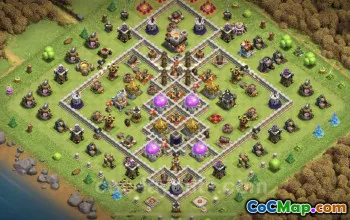 TH11 Farming Base Copy | Anti Everything Hybrid Design #20366