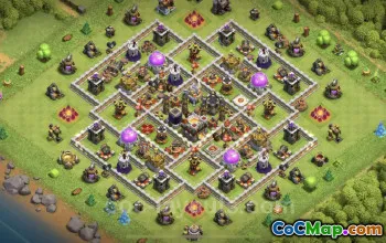 TH11 Farming Base Copy for Legend League - Clash of Clans #20196