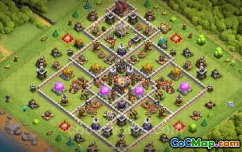 رابط قاعدة الزراعة TH11 - مضاد لكل شيء | كلاش اوف كلانس 2024 #17694