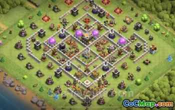TH11 Farming Base Link - Clash of Clans Design & Layout #25334
