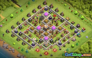 TH11 Max Farming Base Design & Link - Clash of Clans 2024 #20059