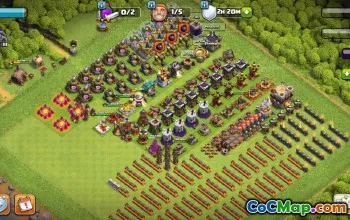 town hall 11, progress base layout #41194