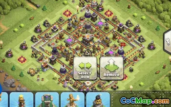 CoC Town Hall 11 Base Layout Copy #34045