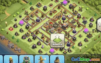 Town Hall 11 Base Layout Copy #34162