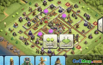 CoC TH11 Base Layout Copy #34300