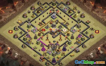 Town Hall 11 Base Layouts for CoC #34327