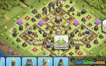 Copy Base Layout for Town Hall 11 #34385