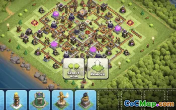 CoC TH11 Base Layout Copy #34499