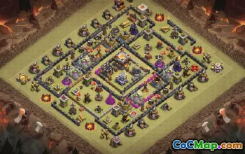 Top Town Hall 11 Base Layouts with Copy Link #35095