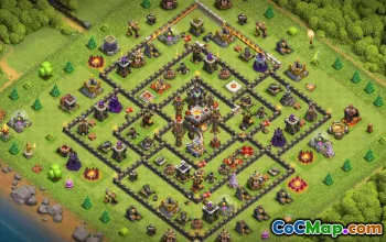 Top Town Hall 11 Base Layouts for CoC #35141