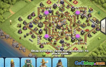 Top Town Hall 11 Base Layouts with Links #35255