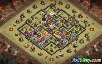 Top Clash of Clans TH11 Base Layouts with Links #35686