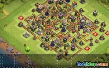 Top Town Hall 11 Base Layouts with Copy Link #35704