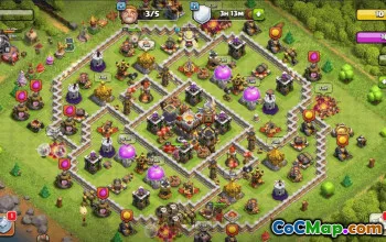 Top Town Hall 11 Base Layout for CoC #36221