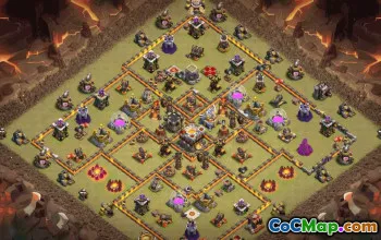 Top Town Hall 11 Base Layouts with Copy Links #36686