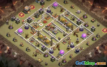 Top Town Hall 11 Base Layouts with Copy Link #37494