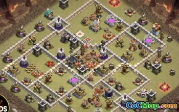 Top CoC Town Hall 11 Base Layouts #46845