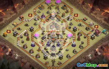 Top Town Hall 11 Base Layouts with Copy Link #47670