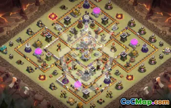 Best TH11 Clash of Clans Base Layouts #48019