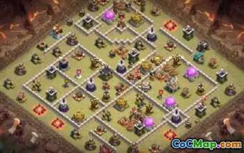 Copy Town Hall 11 Base Layouts with Link #48407