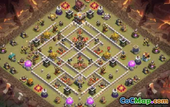 Top Town Hall 11 Base Layouts for Clash of Clans #49806