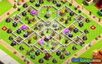 Copy Town Hall 11 Base Layouts with Link #51446