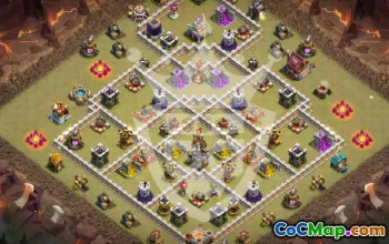 Top Town Hall 11 Base Layouts with Copy Link #51649