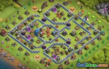 TH12 Defense Trophy Base with Link | Clash of Clans 2025 #51511