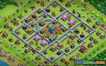 TH12 Defense Trophy Base with Link | Clash of Clans 2025 #52408