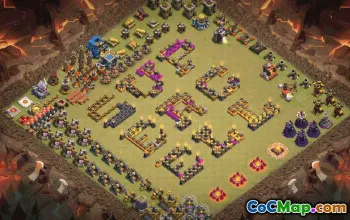 Top Town Hall 12 Base Layout Tips & Copy Link #34970