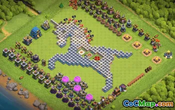 town hall 12, funny/progress base layout #36688