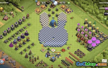 town hall 12, funny/progress base layout #38623