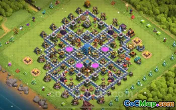 TH12 Max Farming Base - Anti Everything | Clash of Clans 2025 #26632