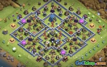 TH12 Max Farming Base Copy - Clash of Clans Layout Guide #25537