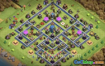 TH12 Max Farming Base Link - Clash of Clans Layouts #25579